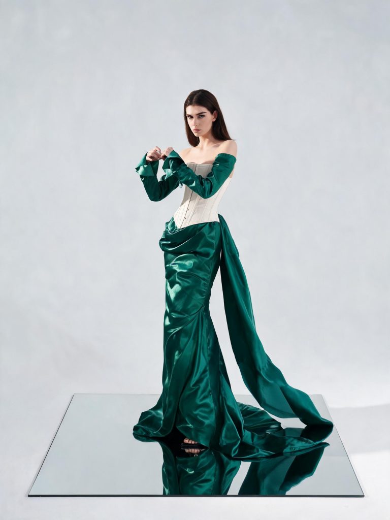 Seedream 5.0 Lite: Mirrored Satin Turn