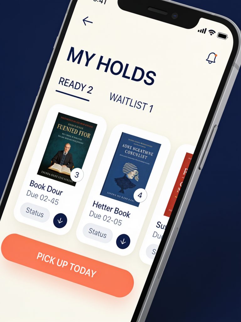 Seedream 4.5: Library Hold App