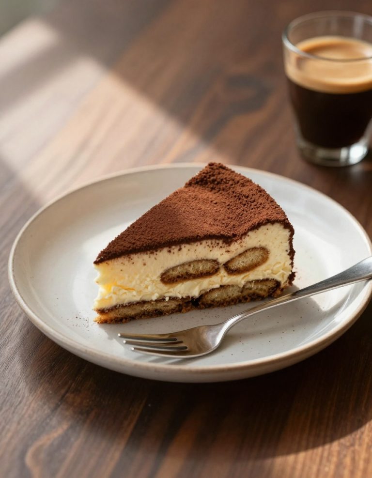 P-Image: Espresso Tiramisu Slice