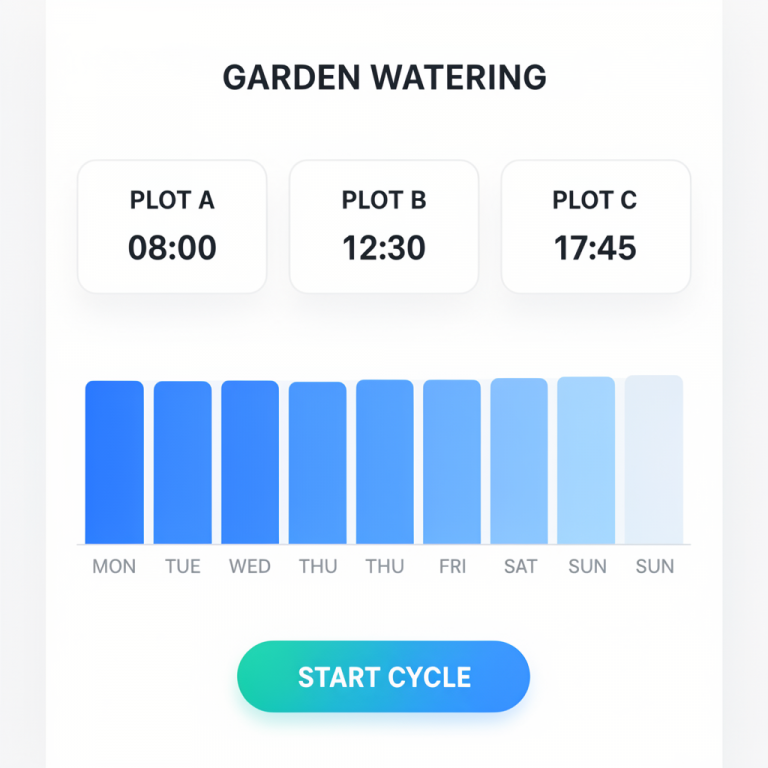 FLUX.2 Flex: Garden Watering Dashboard