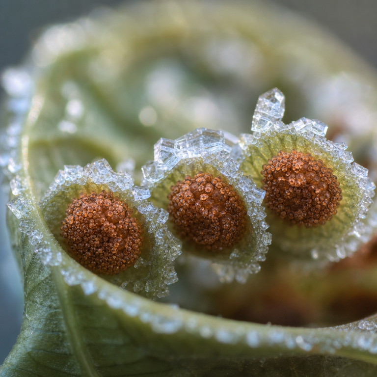 GPT Image 2: Frosted Fern Spores