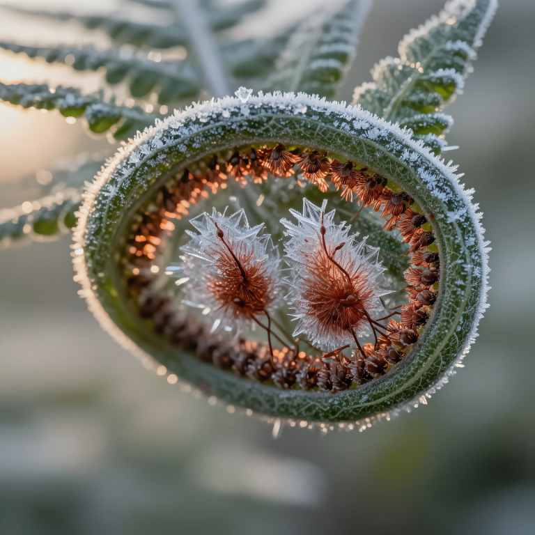Microsoft Lens: Frosted Fern Spores