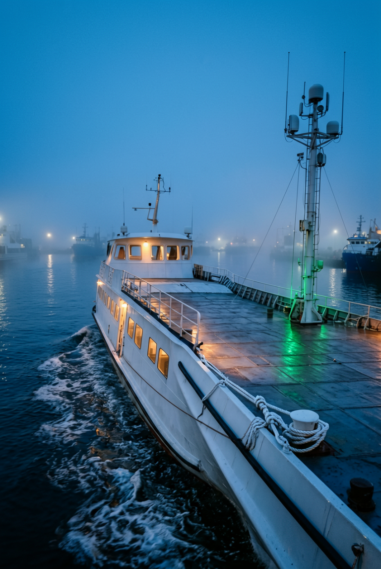Microsoft Lens: Night Ferry Deck