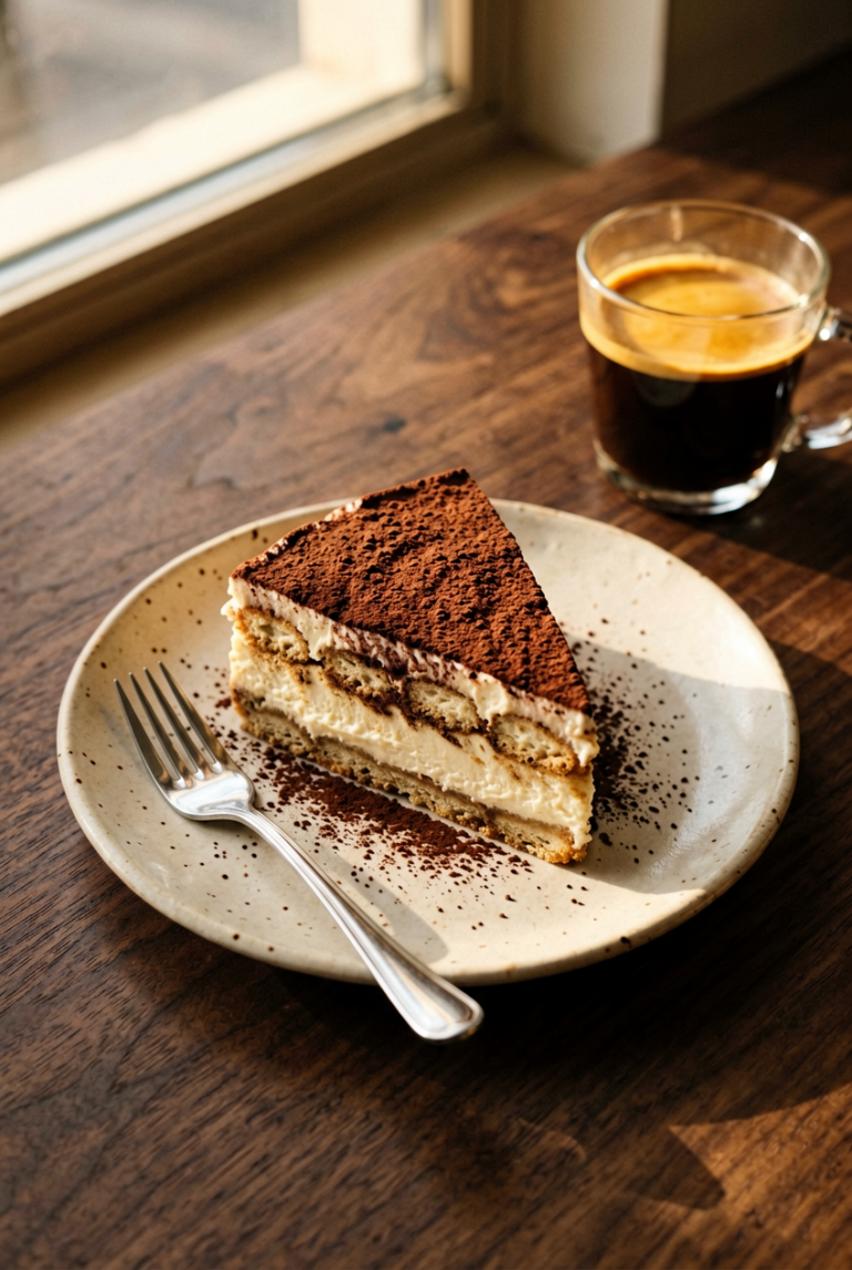 ERNIE Image: Espresso Tiramisu Slice