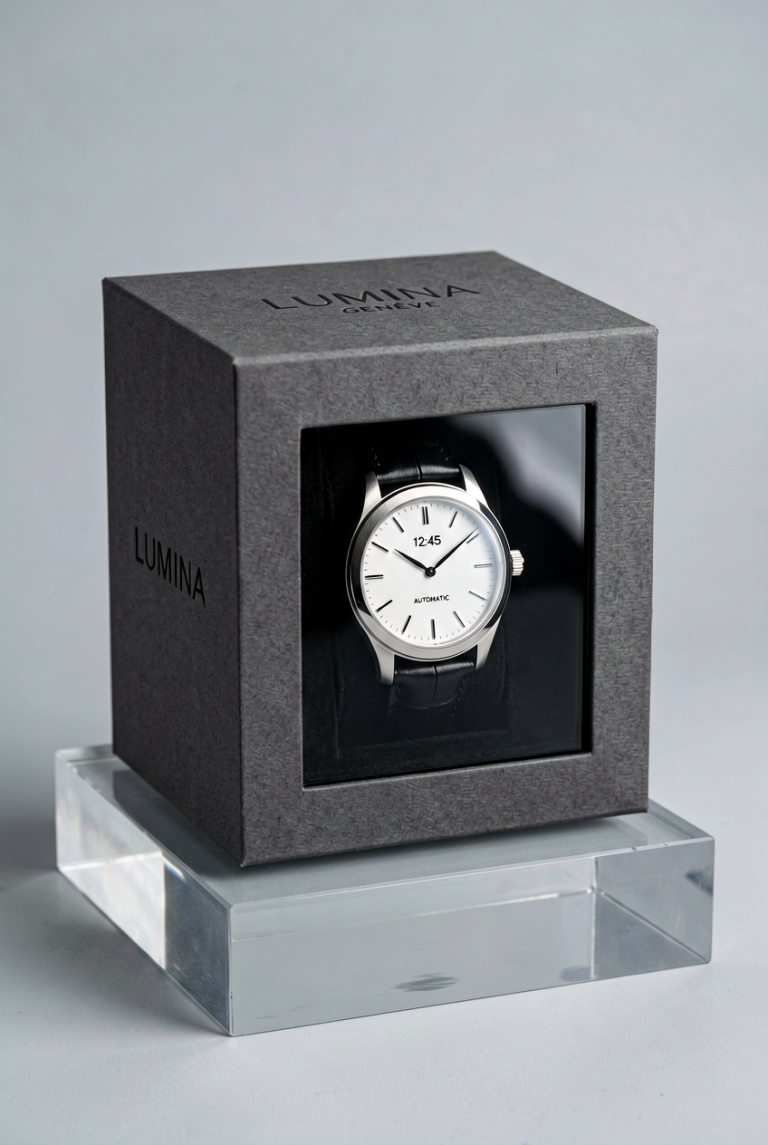 ERNIE Image: Chrome Watch Packshot