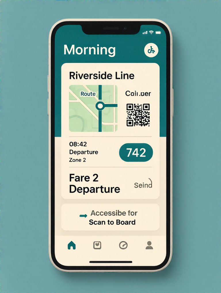 HiDream I1 Full: Metro Ticket Interface