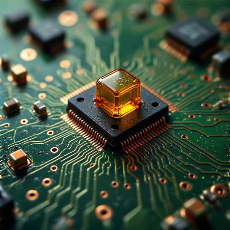 HiDream I1 Full: Copper Circuit Surface