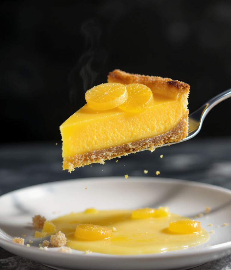 FLUX 1.1 Pro Ultra: Citrus Tart Slice