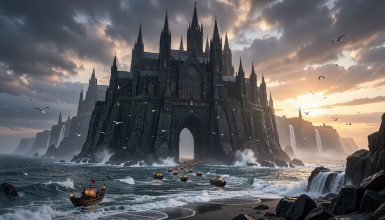 FLUX.2 Klein 9B: Tide Cathedral Citadel