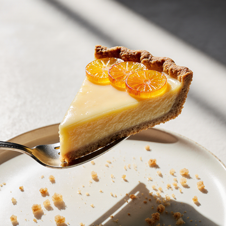 FLUX.1 Krea Dev: Citrus Tart Slice