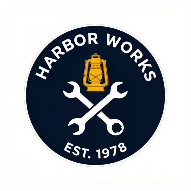 FLUX.2 Dev: Harbor Lantern Emblem