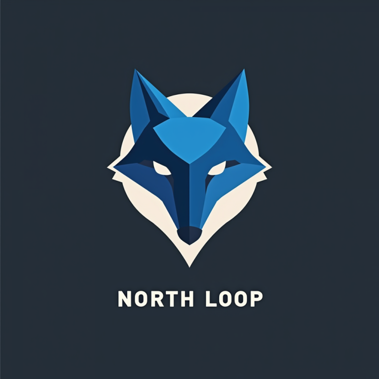 FLUX.1 Dev: Cobalt Fox Monogram