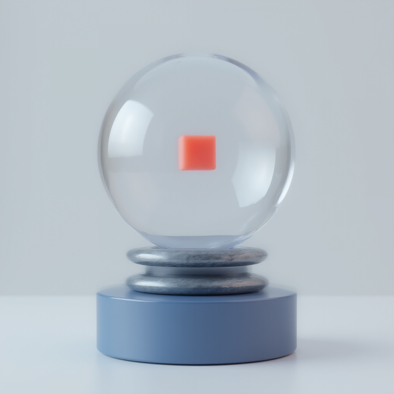 Hunyuan FLUX SRPO: Iridescent Glass Orbital