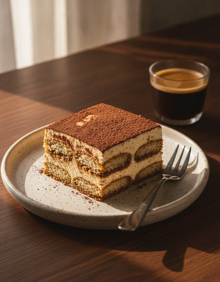 Nano Banana: Espresso Tiramisu Slice