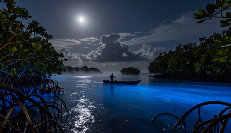 Z-Image Turbo: Bioluminescent Mangrove Lagoon