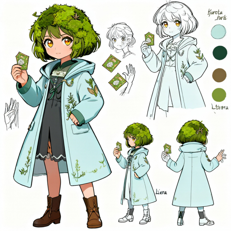 LongCat Image: Botanical Witch Sheet