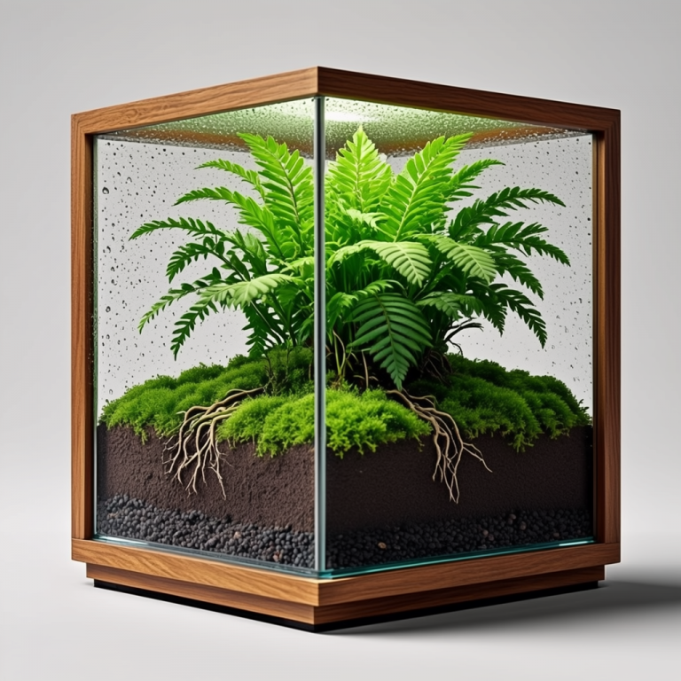 GLM Image: Cutaway Terrarium Desk