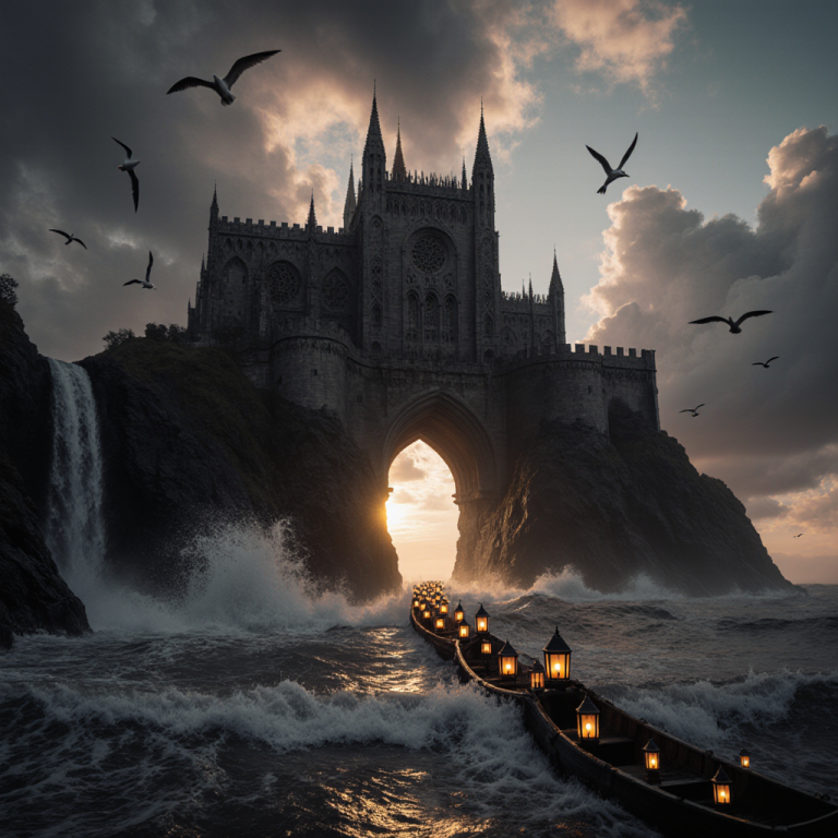 FLUX.1 Krea Dev: Tide Cathedral Citadel