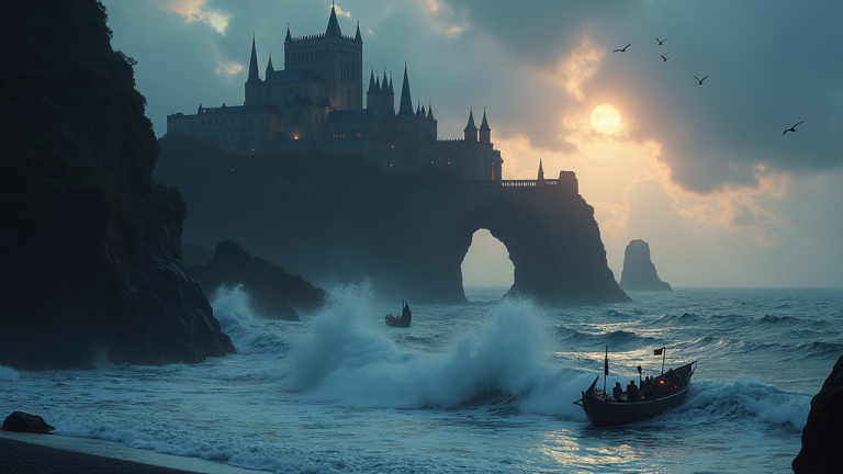 FLUX.1 Dev: Tide Cathedral Citadel