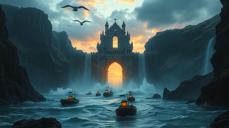 FLUX.1 Schnell: Tide Cathedral Citadel