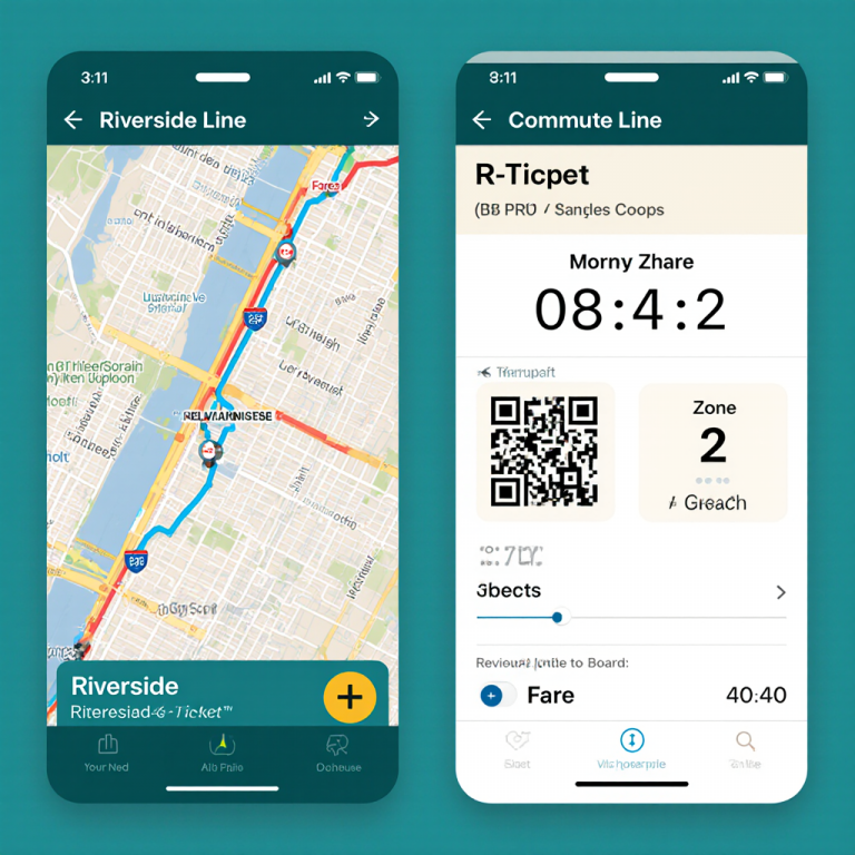 FLUX.1 Krea Dev: Metro Ticket Interface