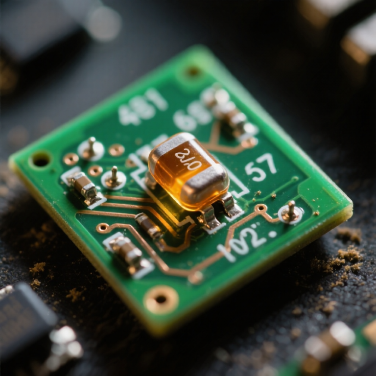 Qwen Image: Copper Circuit Surface