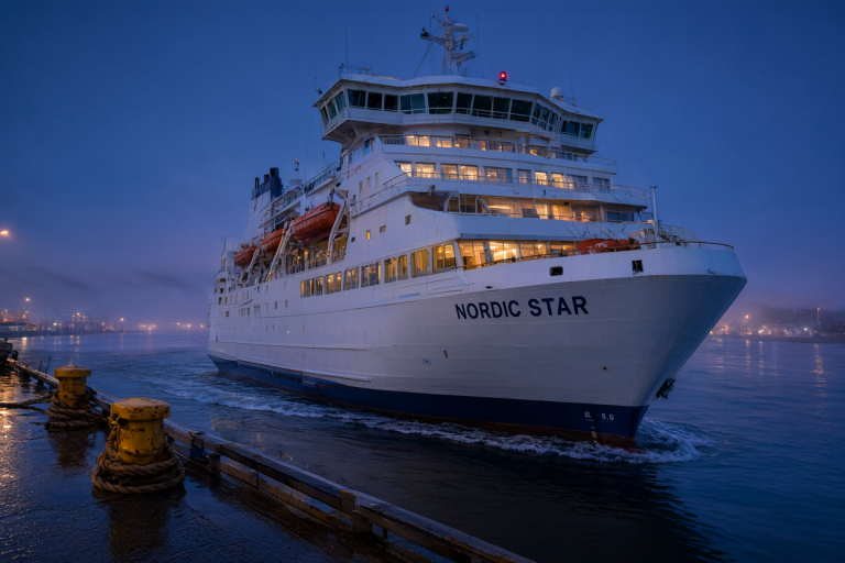 Alibaba Qwen Image 3.0 Pro: Night Ferry Deck
