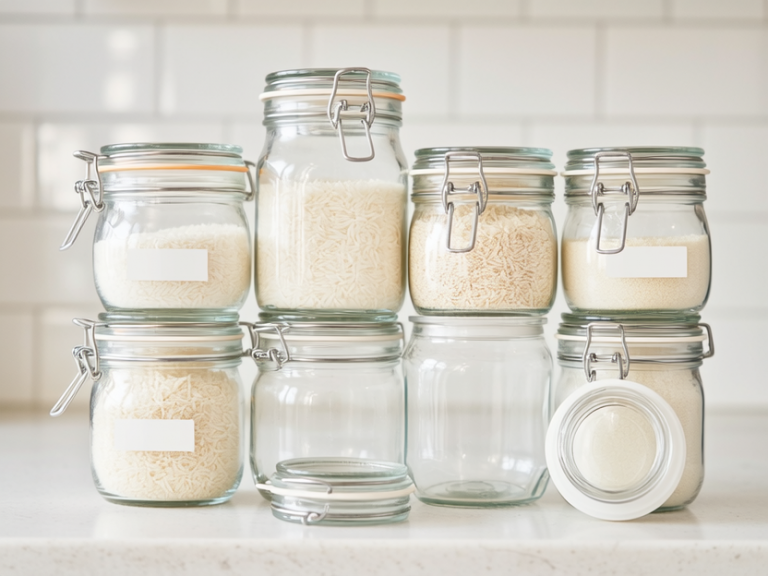 Wan Image Small: Six Jars, Two Rows