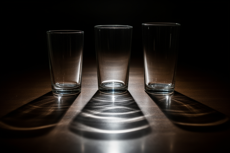 FLUX.2 Dev: Three Glasses, Three Caustics