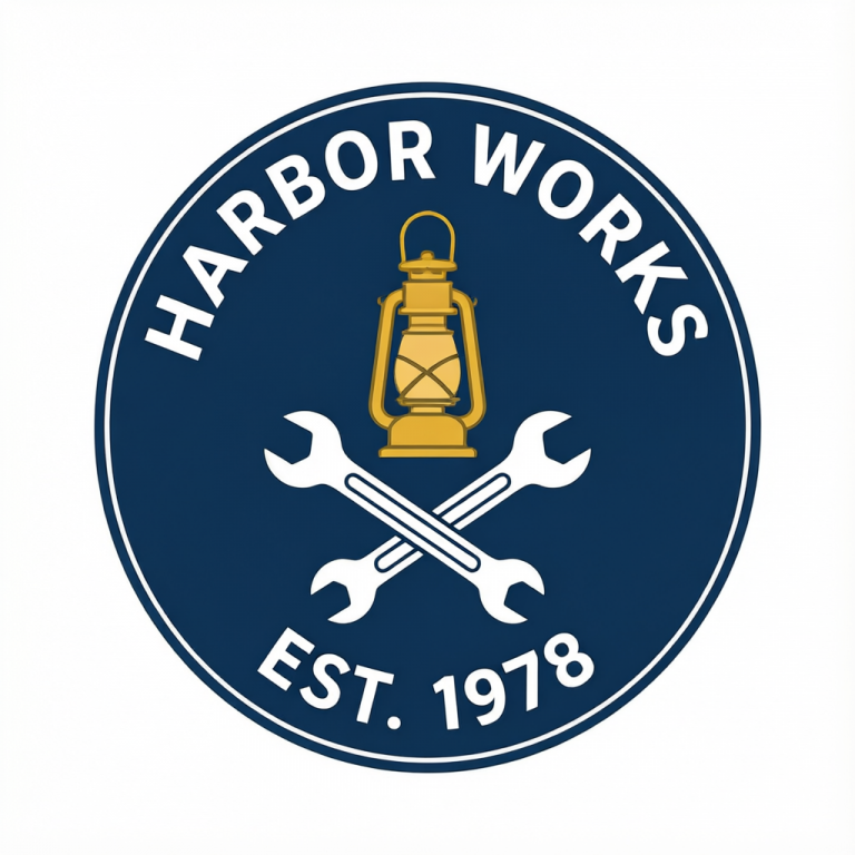 Qwen Image 3.0: Harbor Lantern Emblem